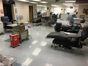 VCT Stripping and Waxing at a Medical Facility in Rockford, IL