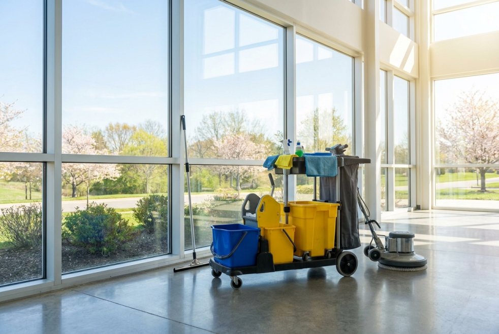 Spring Refresh for Rockford Businesses: Why May Is Perfect for Office Deep Cleaning