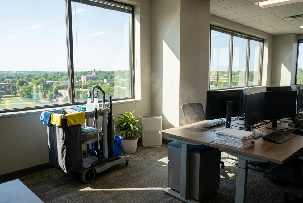 Summer Office Cleaning Challenges in Rockford: Dust, Odors, and More